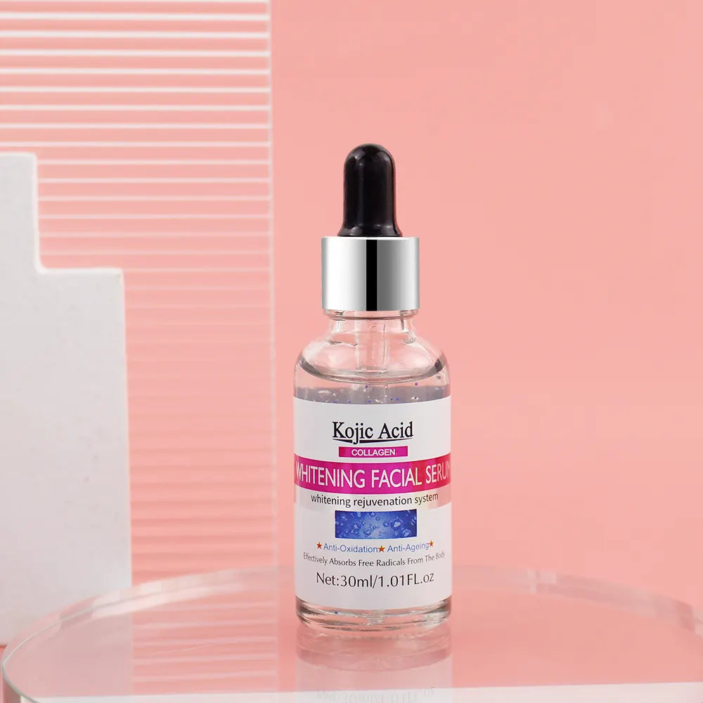 Guanjing Kojic Acid & Collagen Whitening Serum – Brighten, Hydrate & Restore Glow - 30ml