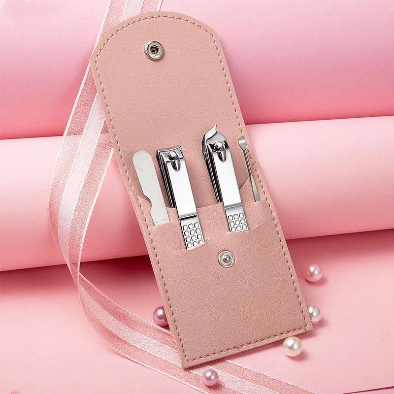 Stainless Steel Nail Clipper Cutter Set 4Pcs Set