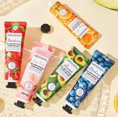 Meidian Fruit Extract Moisturizing Perfumed Hand Cream Set (Pack of 5)