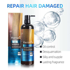 Keratin Moisturizing & Smooth Shampoo and Conditioner