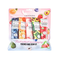 Meidian Fruit Extract Moisturizing Perfumed Hand Cream Set (Pack of 5)