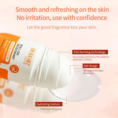 Dr. Rashel Passion Bloom Quick Dry Roll-On Deodorant 48H Protection - 50ml