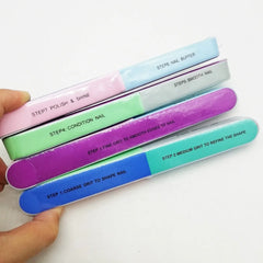 4in1 Nail File and Buffer Block Cosmetic Manicure