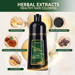 AUGEAS 3-in-1 Herbal Hair Color Shampoo – 500ml
