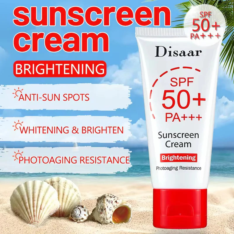 Disaar Retinol And Lemon Extract Sunscreen Cream SPF50+ PA+++ 50g – Ameena.pk™️