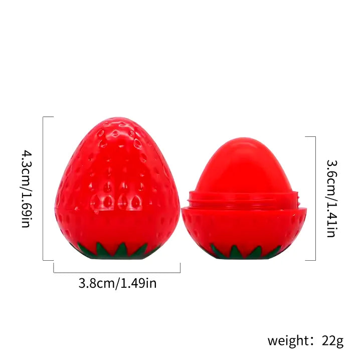 Professional Cute Kids Strawberry Lip Balm Each