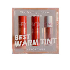 HERORANGE 3 pcs Tinted Lip Gloss