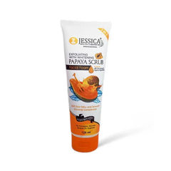 Jessica Exfoliating with Whitening Papaya Scrub Facial Foam – 125ml