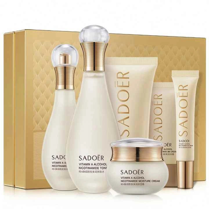 Sadoer Vitamin A Skincare  Anti-aging Brighten Repair Facial Set 6 pcs