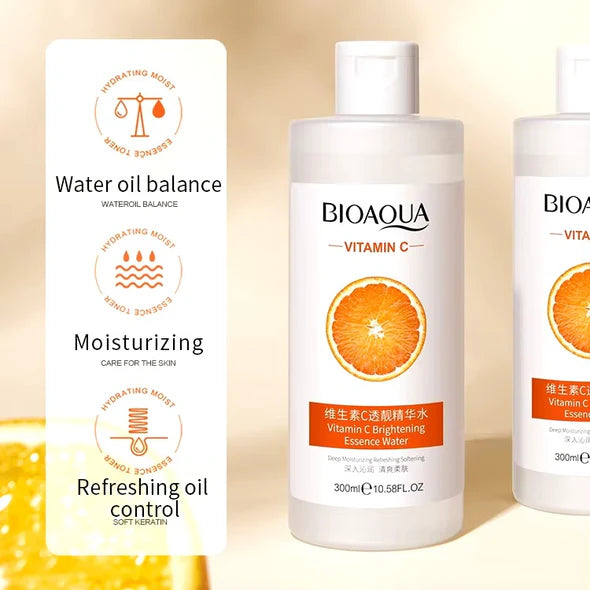 BIOAQUA Vitamin C Skin Brightening Essence Water - 300ml - BQY89659