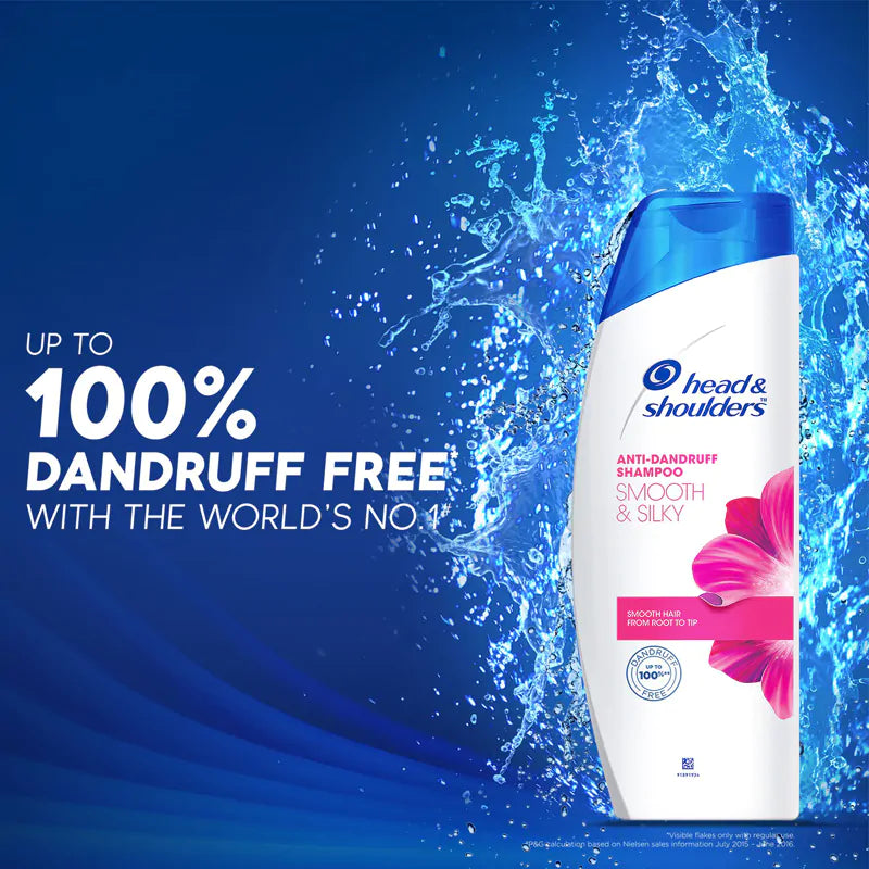 Head & Shoulders Smooth & Silk Shampoo 185 ml