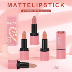 3Pcs Dragon Ranee Matte Unleash Lipstick