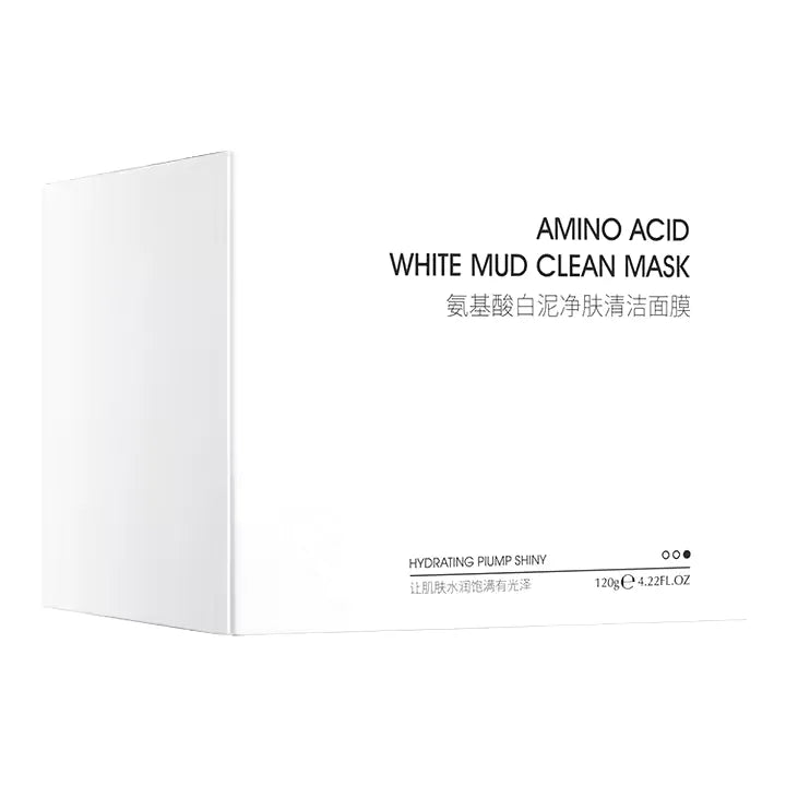 LUOFMISS Amino Acid White Mud Clean Faical Mask 120g