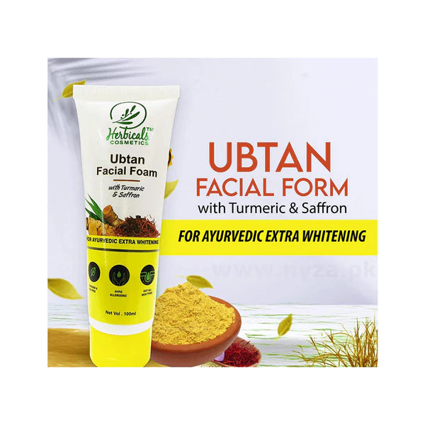 Herbicals Ubtan Faical Foam 100 ML