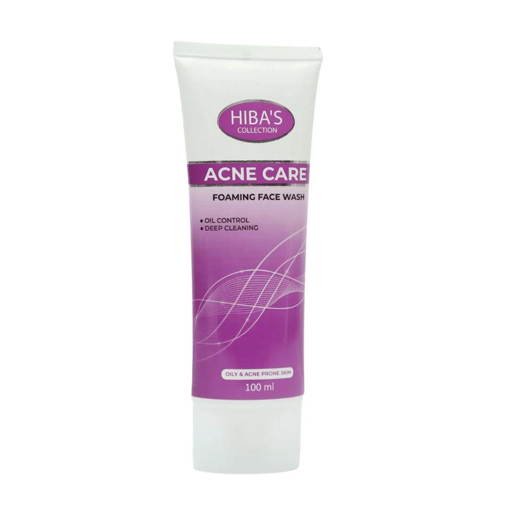 Hiba’s Collection Acne Care Foaming Face Wash – 100ml