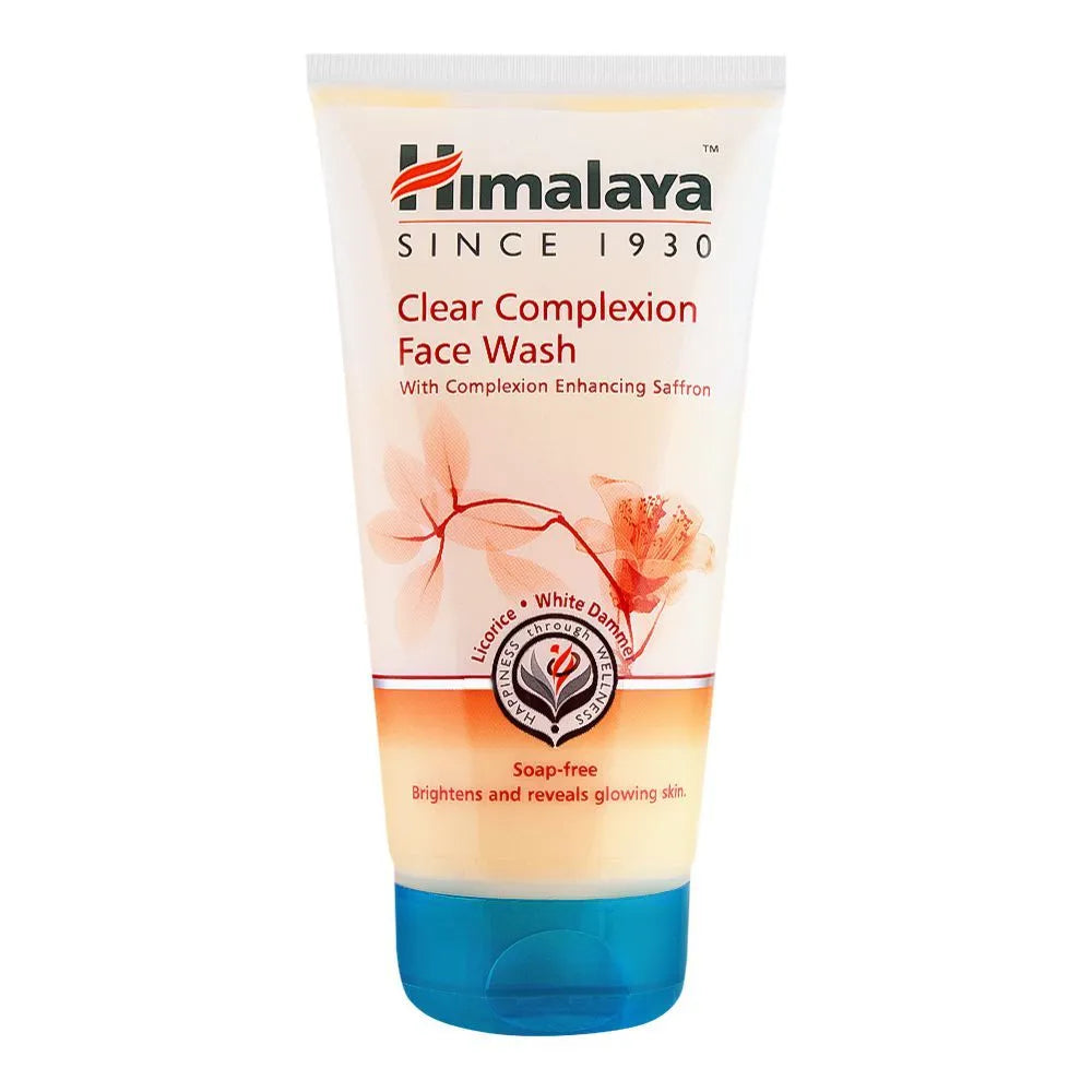 Himalaya Clear Complexion Face Wash, Soap Free, 150ml