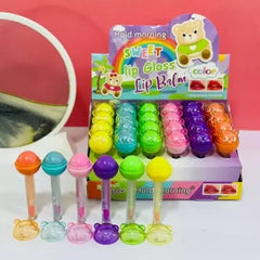 Hold Morning 2 In 1 Lollipop Color Changing Lip Gloss & Lip Balm each