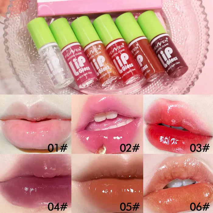 Huxia Beauty 6Pcs Korean Makeup Lip Oil Set