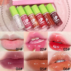 Huxia Beauty 6Pcs Korean Makeup Lip Oil Set