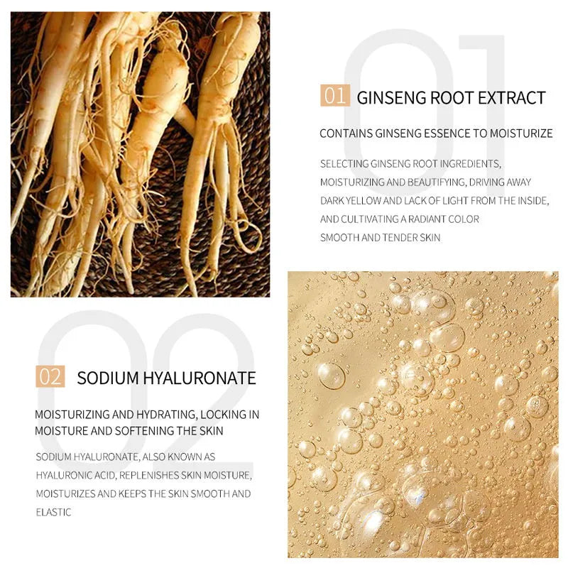 IMAGES Ginseng Hydrating Beauty Essence Moisturizing Hydrating Face Serum - 100ml