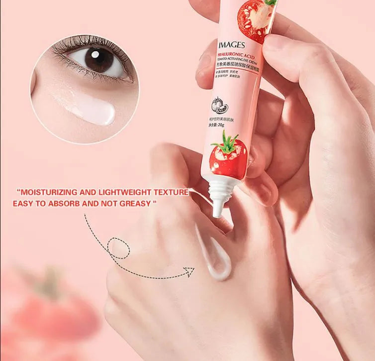 IMAGES Hyaluronic Acid Tomato Moisturizing Reducing Black Circle Eye Cream - 20g