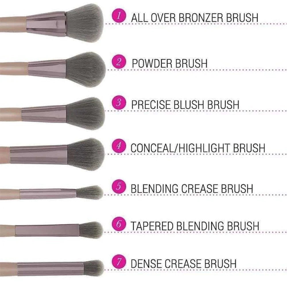 BH Cosmetics Lavish - 15 Pc Brush Set With Cosmetic Bag