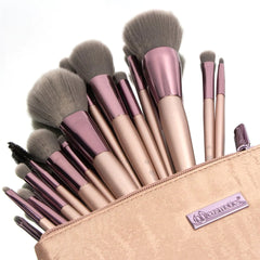 BH Cosmetics Lavish - 15 Pc Brush Set With Cosmetic Bag