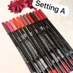 Huda Beauty Lip Pencils Pack of 12