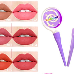 Qiaoyimei Lollipop Lip Gloss (6 Pcs Set)