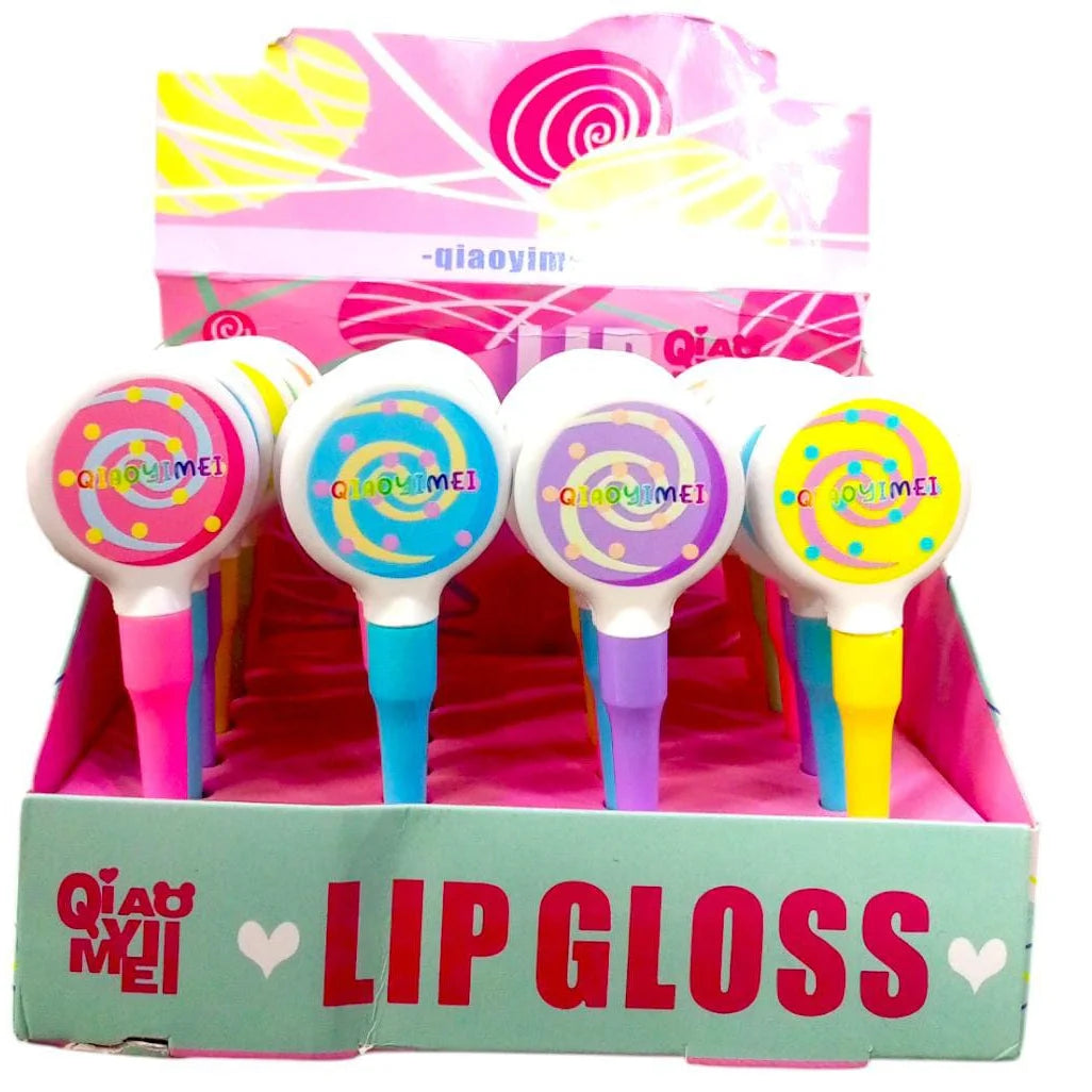 Qiaoyimei Lollipop Lip Gloss (6 Pcs Set)