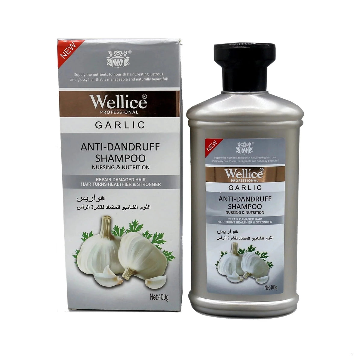 Wellice Garlic Anti-Dandruff Shampoo
