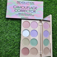 Makeup Revolution Camouflage Corrector Palette Multicolor