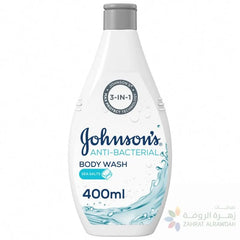 JOHNSON'S Anti-Bacterial Body Wash Sea Salt 400ML