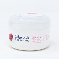 JOHNSON'S Vita-Rich Rose Water Body Cream 200ml