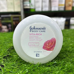 JOHNSON'S Vita-Rich Rose Water Body Cream 200ml