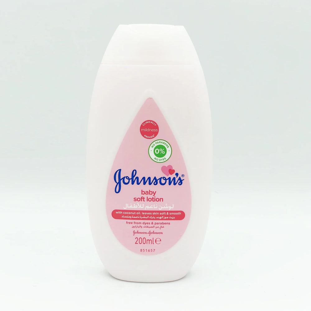 Johnsons Baby Soft Lotion –
