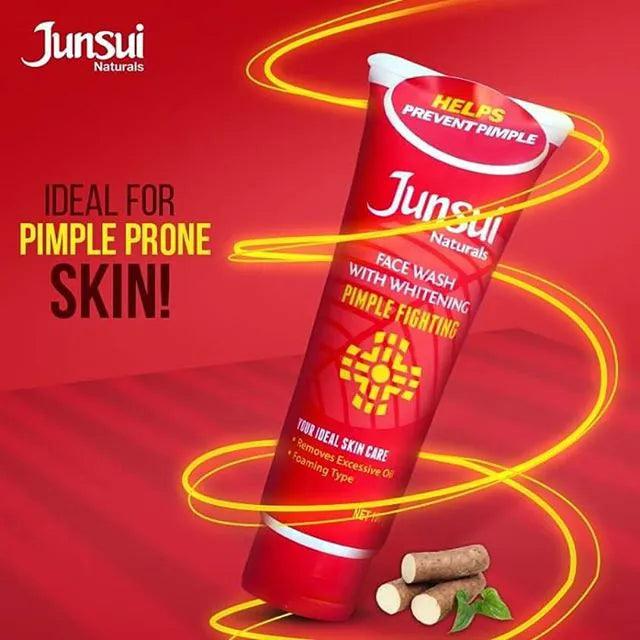 Junsui Face Wash with Whitening Pimple Fighting