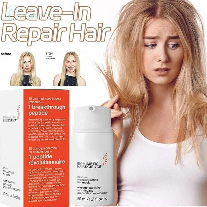 K18 Leave-In Molecular Repair Hair Mask 1.7 Oz / 50 ml