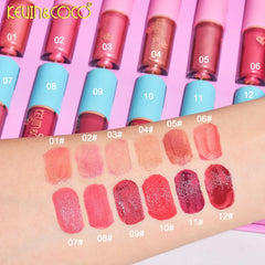 Kevin & Coco 12-Color Start Now Lip Gloss Set