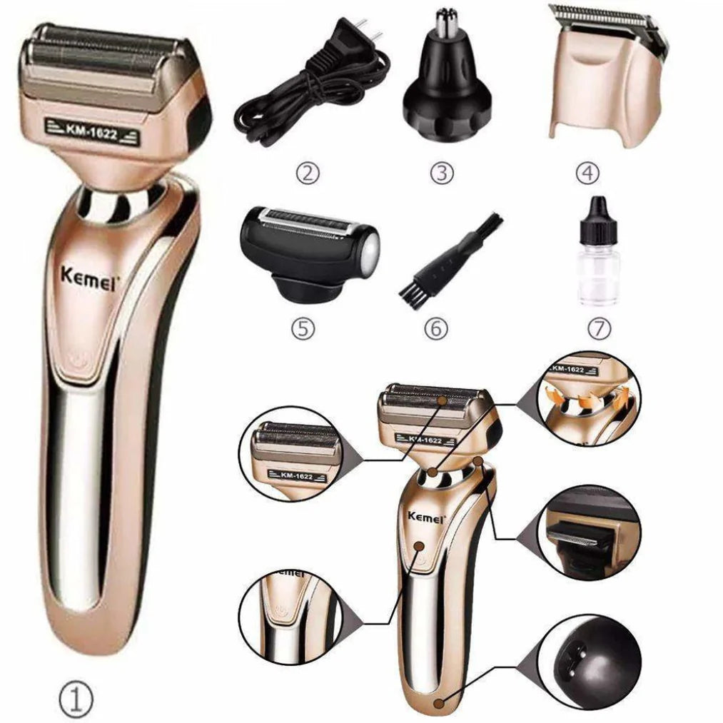 Kemei Professional 4 in 1 Men’s Grooming Kit KM-1622