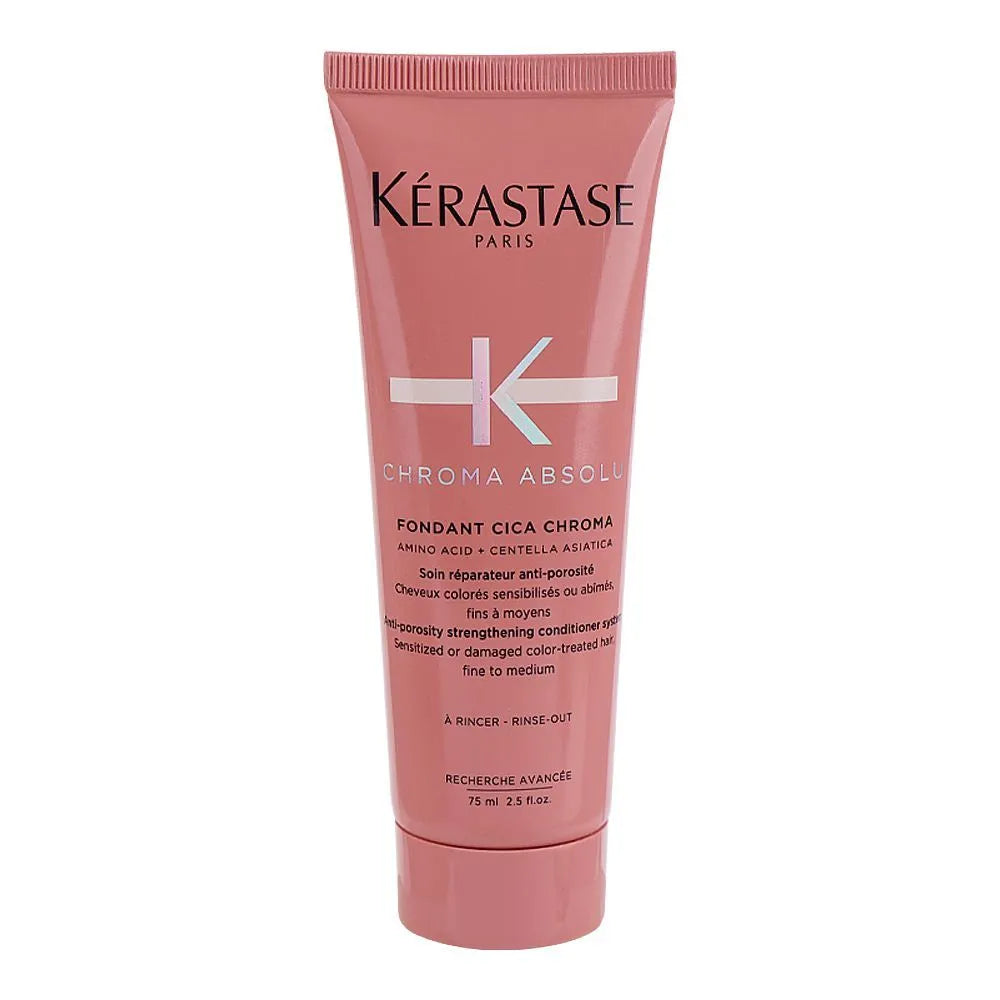 Kerastase Chroma Absolu Fondant Cica Chroma Strengthening Conditioner, For Color Treated Hair, 75ml