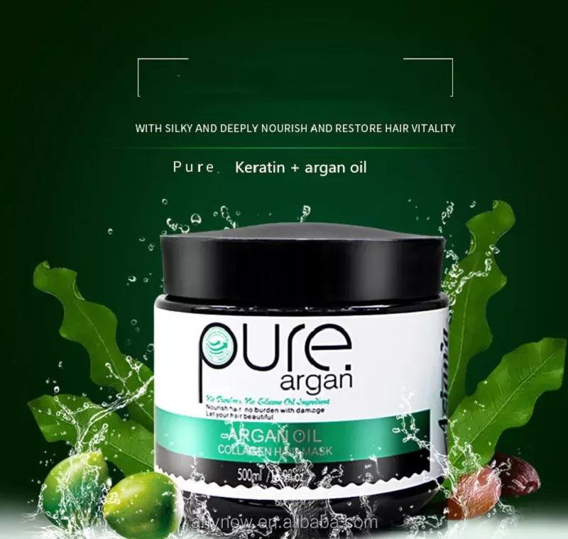 Pure Keratin Collagen Argan Hair Mask