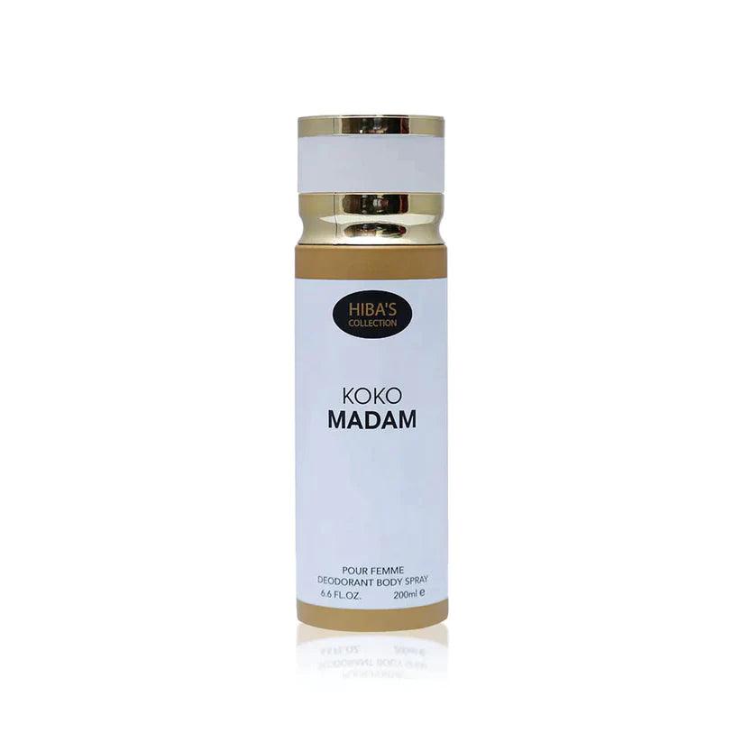 Hiba's Collection Deodorant Koko Madam 200ml