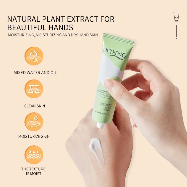 LIFTHENG Set of 5 Perfume Fragrance Scent Hand Cream