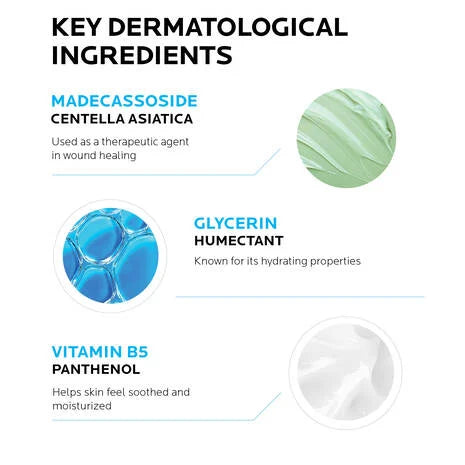 La Roche-Posay Cicaplast Gel B5 Glycerin Skin Protectant 21%, For Dry Cracked, Chapped Skin, 40ml