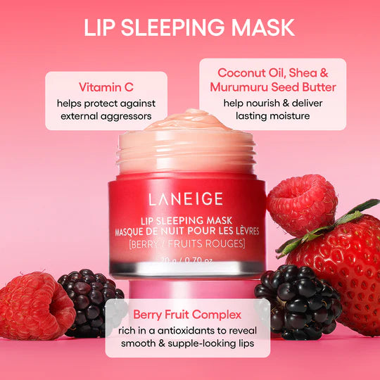 Laneige Lip Sleeping Mask, Berry 20g