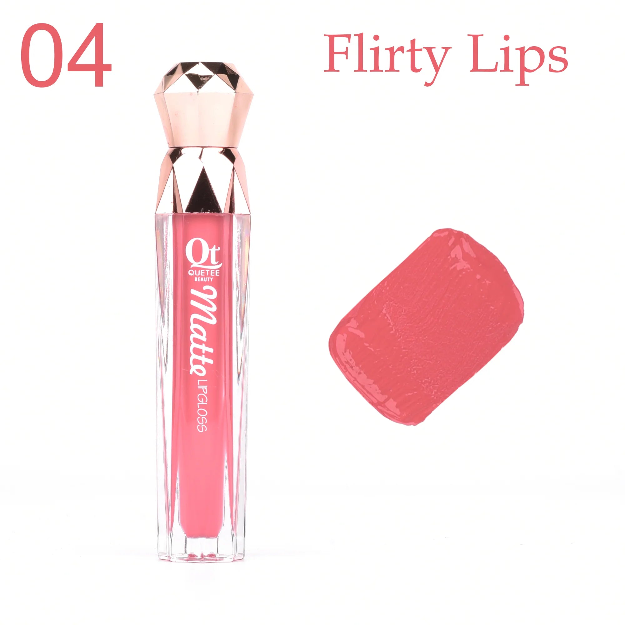 Quetee Beauty Lip Gloss - Flirty Lips