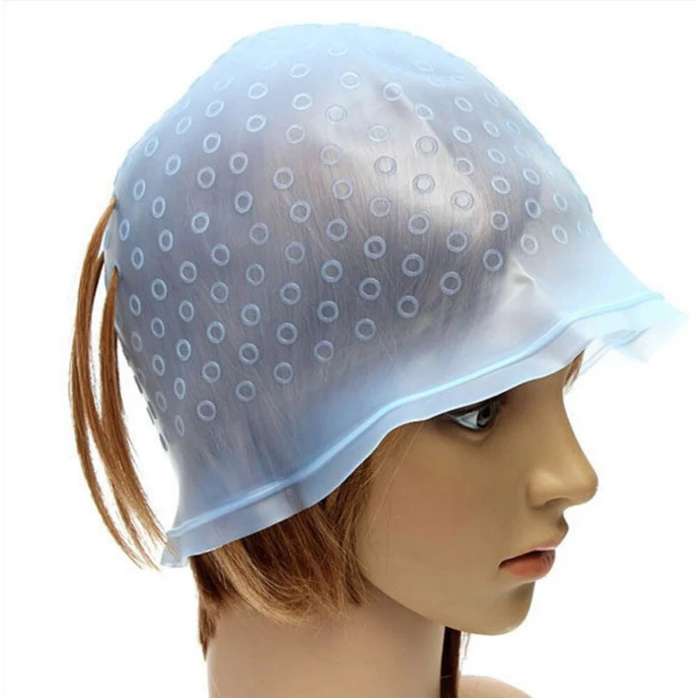 LORY Reusable Silicone Hair Highlighting Cap (Box Pack)