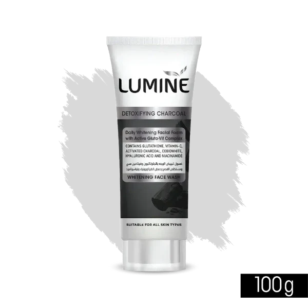 Lumine Detoxifying Charcoal Whitening Face Wash 100ml