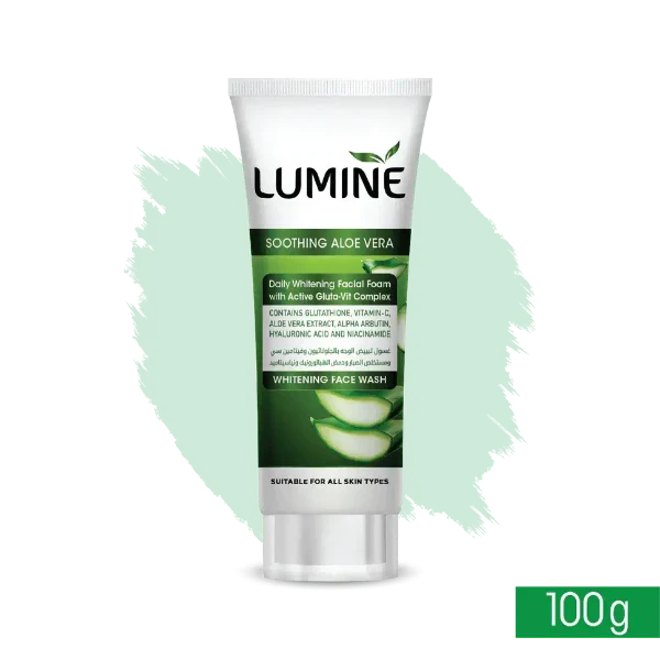 Lumine Soothing Aloe Vera Whitening Face Wash 100ml